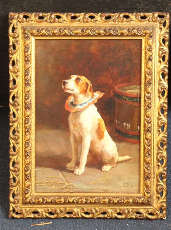 Alfred Duke (1863-1905) Waiting his Turn 11 x 7.5in.